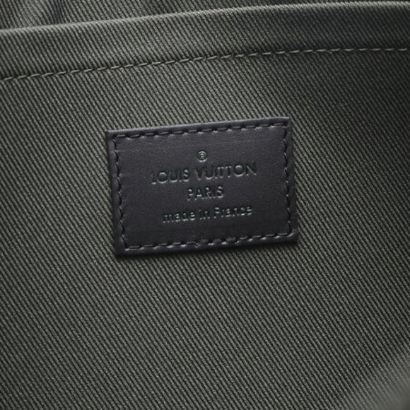 Louis Vuitton Monogram Eclipse Black Pochette Apollo Vivienne Clutch Bag - Picture 7 of 7